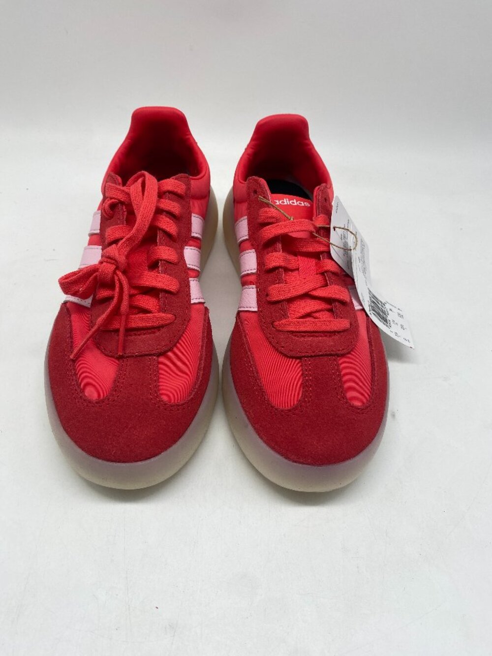 Adidas Women's Red Fashion Sneakers #JP9669